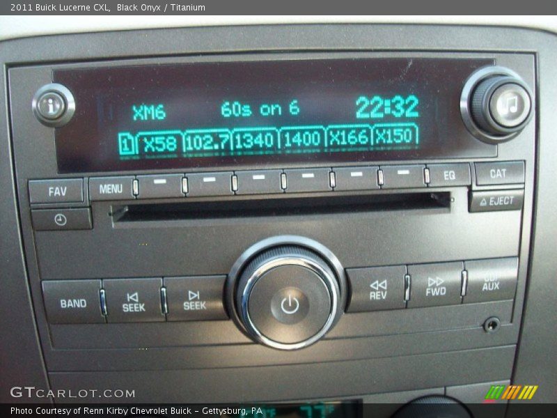 Black Onyx / Titanium 2011 Buick Lucerne CXL