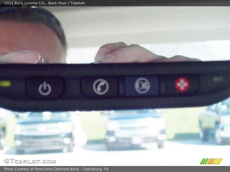Black Onyx / Titanium 2011 Buick Lucerne CXL