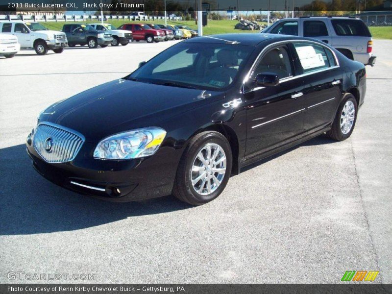Black Onyx / Titanium 2011 Buick Lucerne CXL
