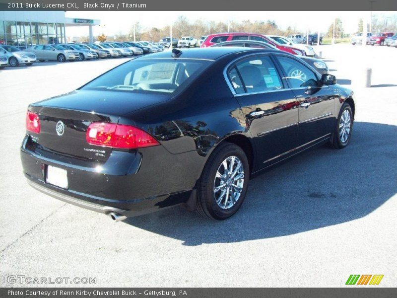 Black Onyx / Titanium 2011 Buick Lucerne CXL