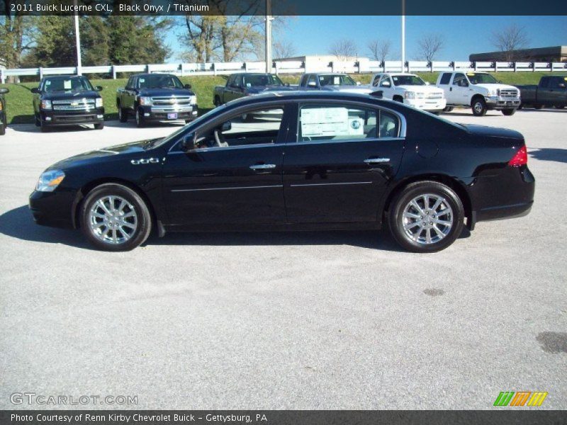 Black Onyx / Titanium 2011 Buick Lucerne CXL