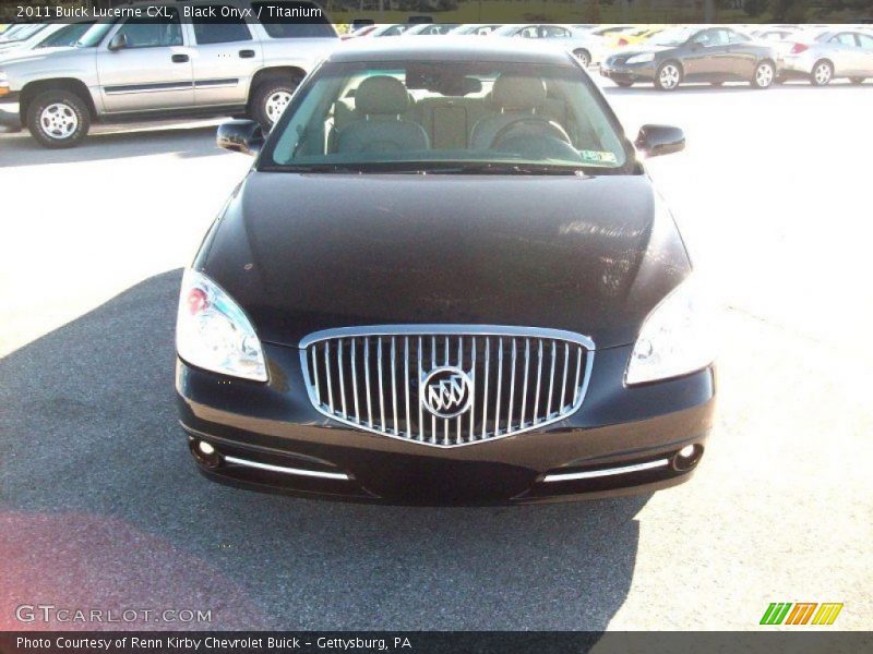 Black Onyx / Titanium 2011 Buick Lucerne CXL