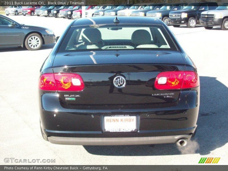 Black Onyx / Titanium 2011 Buick Lucerne CXL