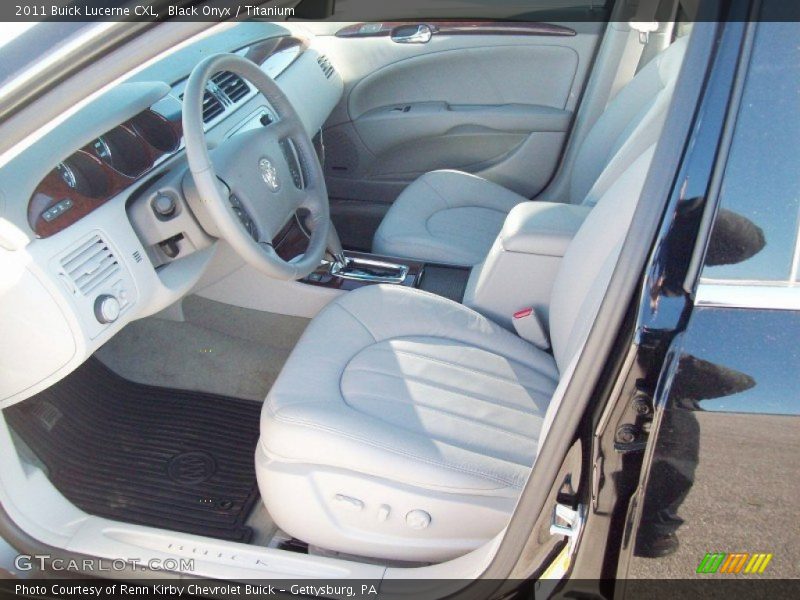 Black Onyx / Titanium 2011 Buick Lucerne CXL