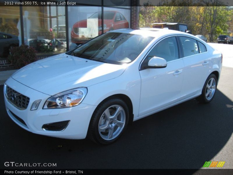 Ice White / Soft Beige 2012 Volvo S60 T5