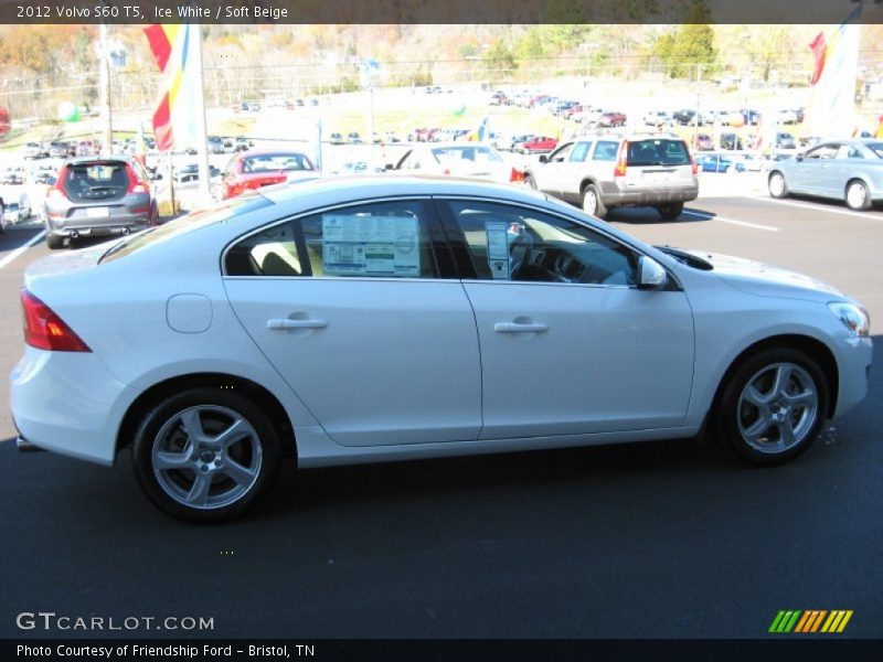 Ice White / Soft Beige 2012 Volvo S60 T5