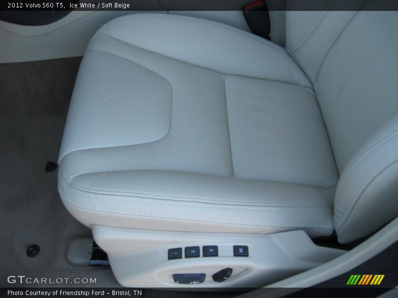 Ice White / Soft Beige 2012 Volvo S60 T5