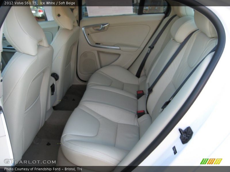 Ice White / Soft Beige 2012 Volvo S60 T5