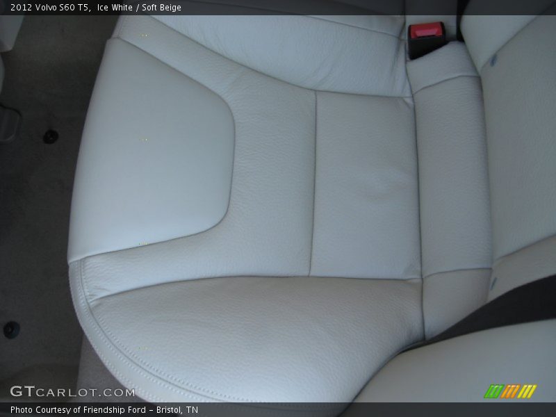 Ice White / Soft Beige 2012 Volvo S60 T5