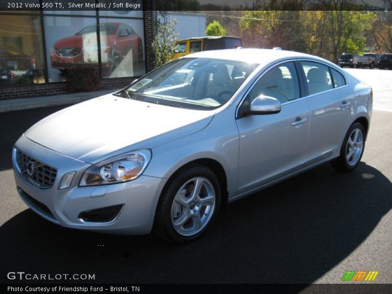 Silver Metallic / Soft Beige 2012 Volvo S60 T5