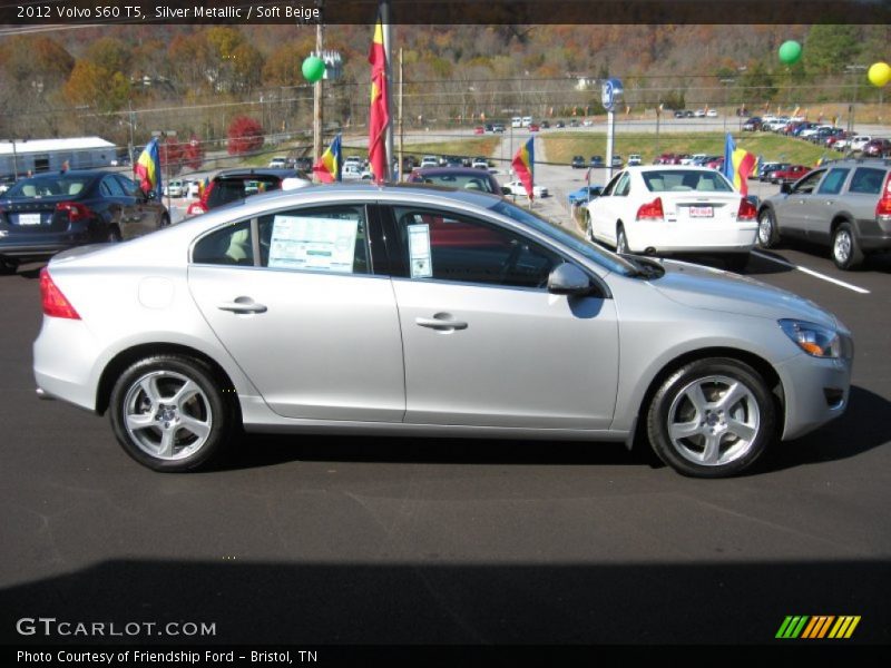 Silver Metallic / Soft Beige 2012 Volvo S60 T5