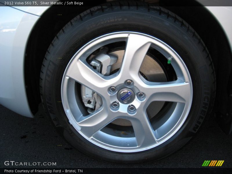 Silver Metallic / Soft Beige 2012 Volvo S60 T5