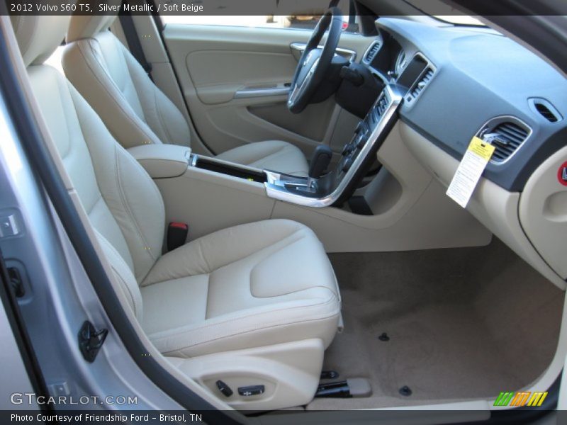 Silver Metallic / Soft Beige 2012 Volvo S60 T5