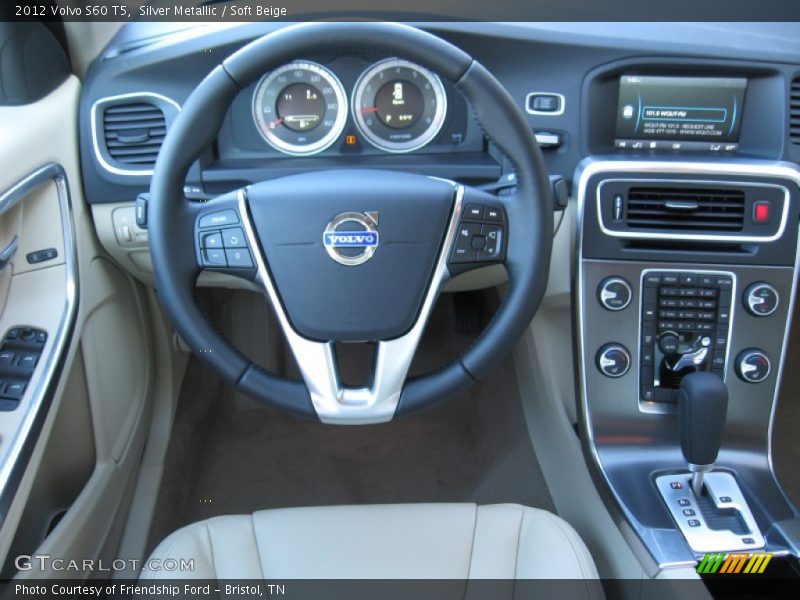 Silver Metallic / Soft Beige 2012 Volvo S60 T5