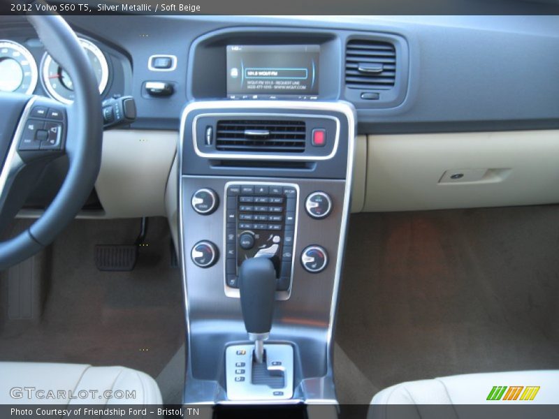 Silver Metallic / Soft Beige 2012 Volvo S60 T5