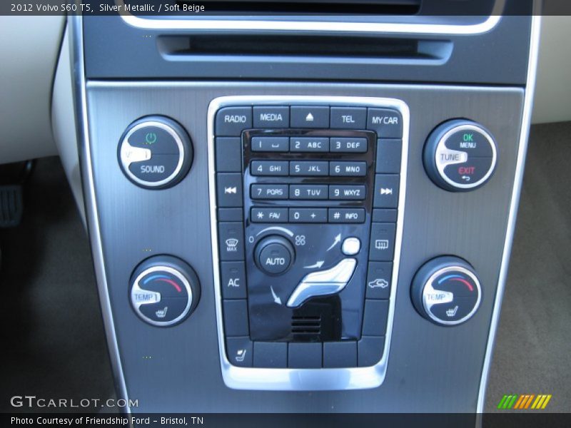 Controls of 2012 S60 T5
