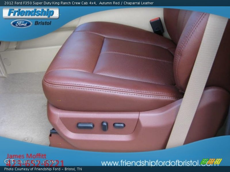 Autumn Red / Chaparral Leather 2012 Ford F350 Super Duty King Ranch Crew Cab 4x4