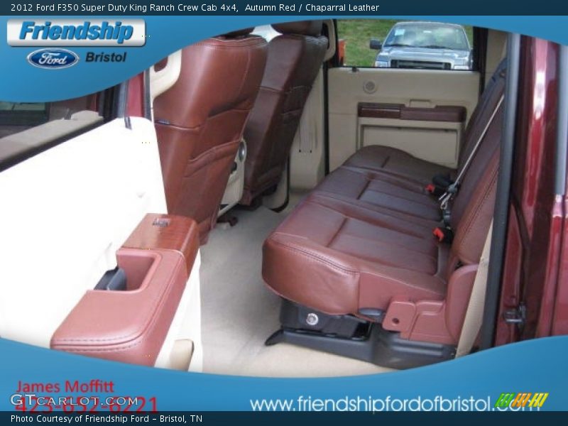 Autumn Red / Chaparral Leather 2012 Ford F350 Super Duty King Ranch Crew Cab 4x4