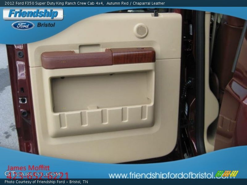 Autumn Red / Chaparral Leather 2012 Ford F350 Super Duty King Ranch Crew Cab 4x4