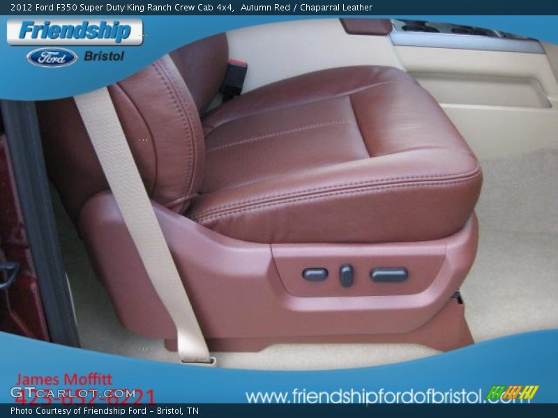 Autumn Red / Chaparral Leather 2012 Ford F350 Super Duty King Ranch Crew Cab 4x4