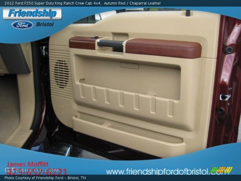 Autumn Red / Chaparral Leather 2012 Ford F350 Super Duty King Ranch Crew Cab 4x4