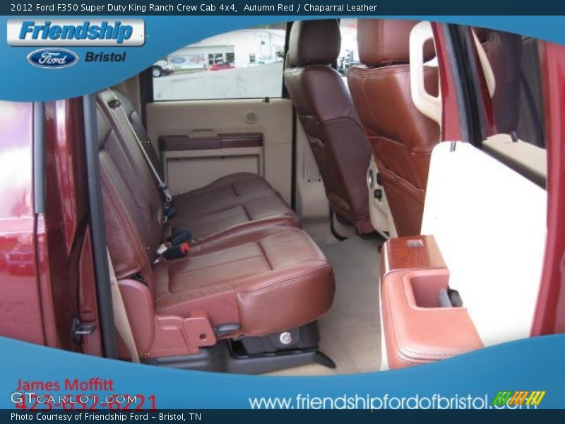 Autumn Red / Chaparral Leather 2012 Ford F350 Super Duty King Ranch Crew Cab 4x4