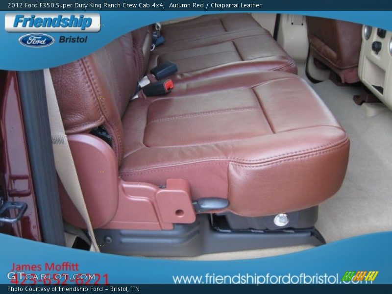 Autumn Red / Chaparral Leather 2012 Ford F350 Super Duty King Ranch Crew Cab 4x4