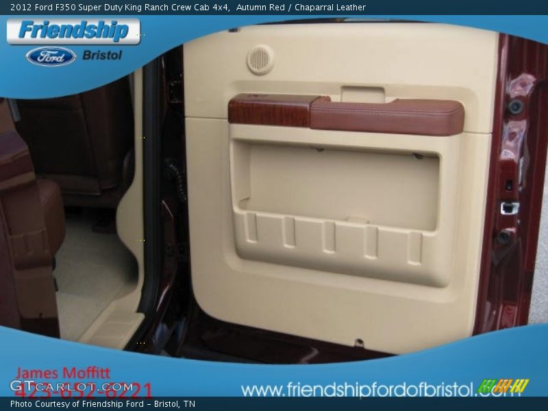 Autumn Red / Chaparral Leather 2012 Ford F350 Super Duty King Ranch Crew Cab 4x4