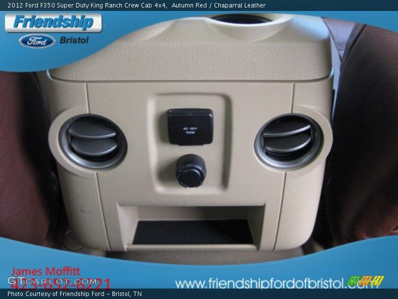 Autumn Red / Chaparral Leather 2012 Ford F350 Super Duty King Ranch Crew Cab 4x4