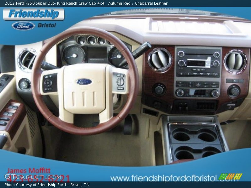 Autumn Red / Chaparral Leather 2012 Ford F350 Super Duty King Ranch Crew Cab 4x4
