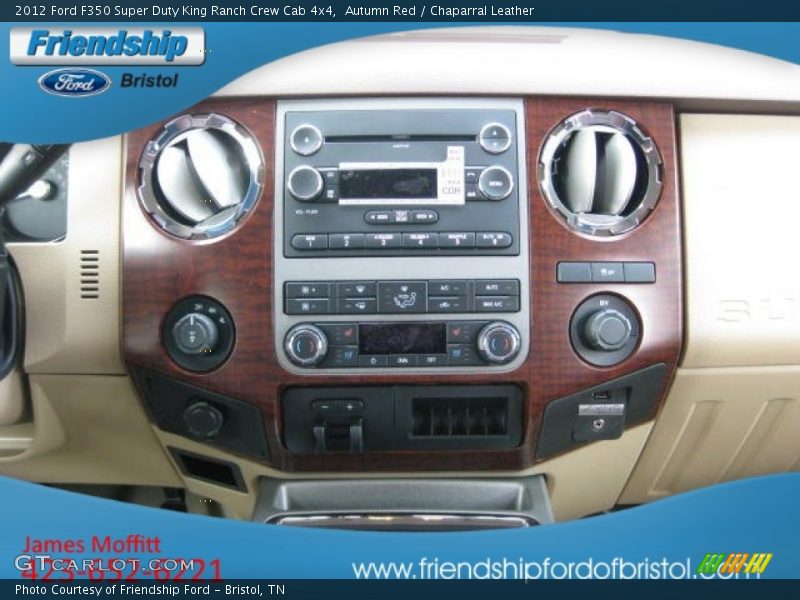 Autumn Red / Chaparral Leather 2012 Ford F350 Super Duty King Ranch Crew Cab 4x4