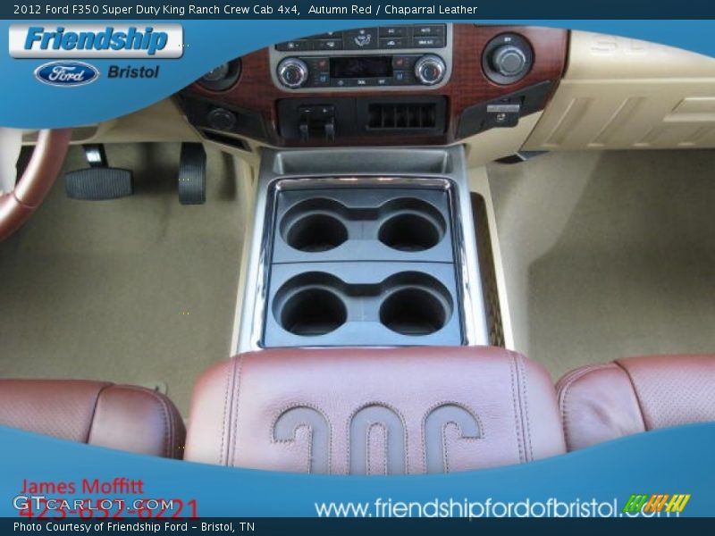 Autumn Red / Chaparral Leather 2012 Ford F350 Super Duty King Ranch Crew Cab 4x4