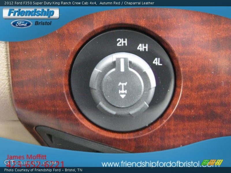 Autumn Red / Chaparral Leather 2012 Ford F350 Super Duty King Ranch Crew Cab 4x4