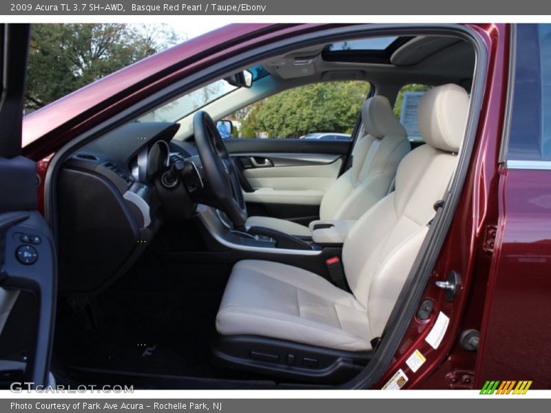  2009 TL 3.7 SH-AWD Taupe/Ebony Interior