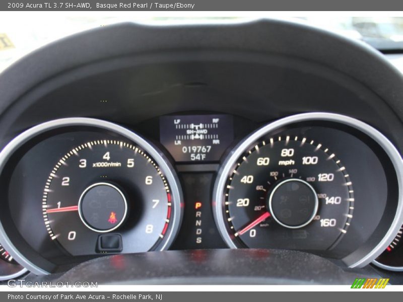  2009 TL 3.7 SH-AWD 3.7 SH-AWD Gauges