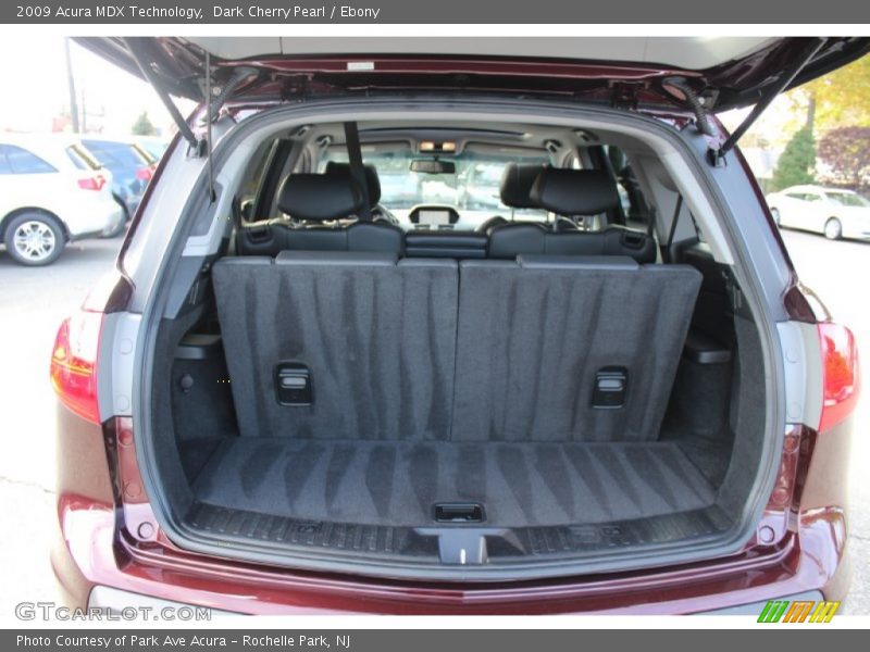 Dark Cherry Pearl / Ebony 2009 Acura MDX Technology