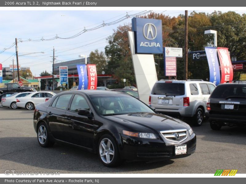 Nighthawk Black Pearl / Ebony 2006 Acura TL 3.2