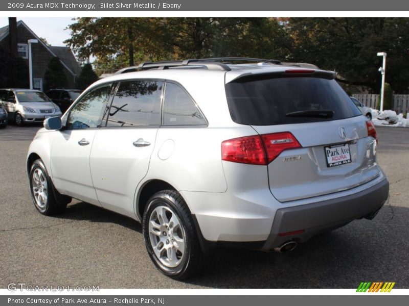 Billet Silver Metallic / Ebony 2009 Acura MDX Technology