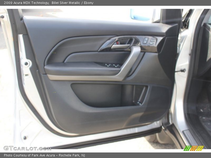 Billet Silver Metallic / Ebony 2009 Acura MDX Technology