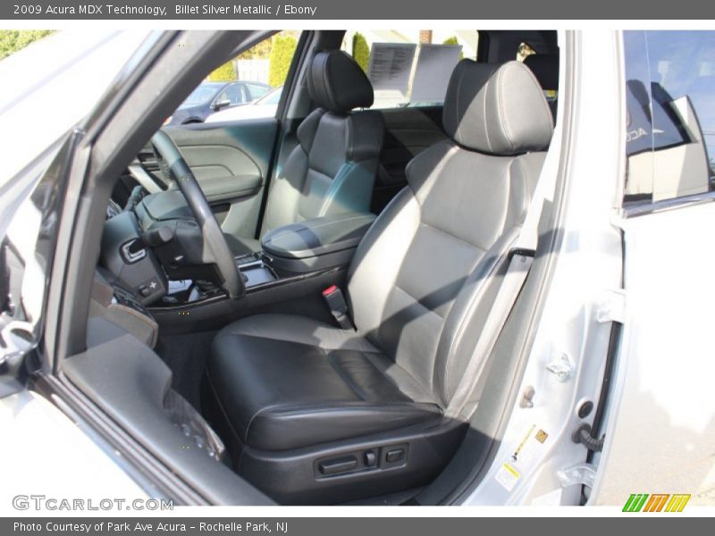 Billet Silver Metallic / Ebony 2009 Acura MDX Technology