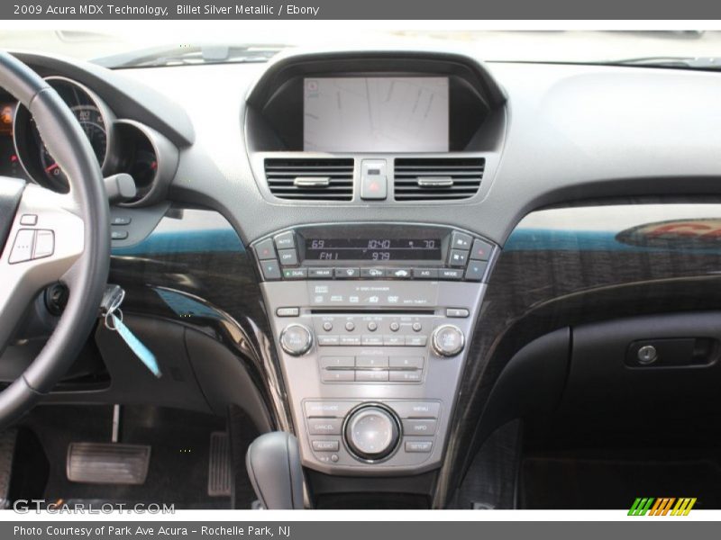Billet Silver Metallic / Ebony 2009 Acura MDX Technology