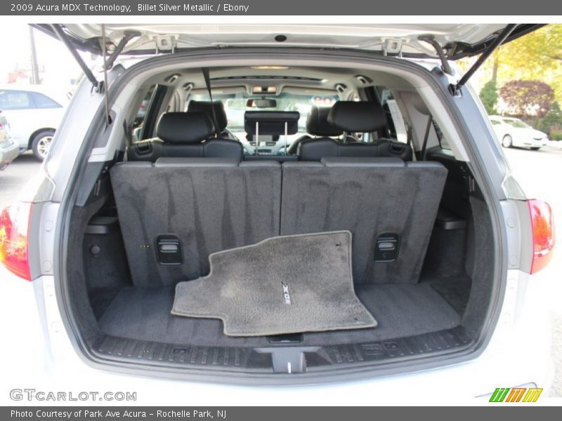 Billet Silver Metallic / Ebony 2009 Acura MDX Technology