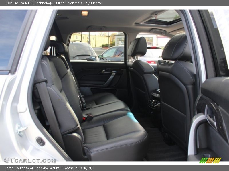 Billet Silver Metallic / Ebony 2009 Acura MDX Technology