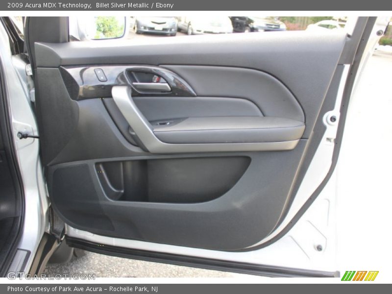 Billet Silver Metallic / Ebony 2009 Acura MDX Technology