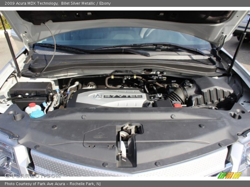 Billet Silver Metallic / Ebony 2009 Acura MDX Technology