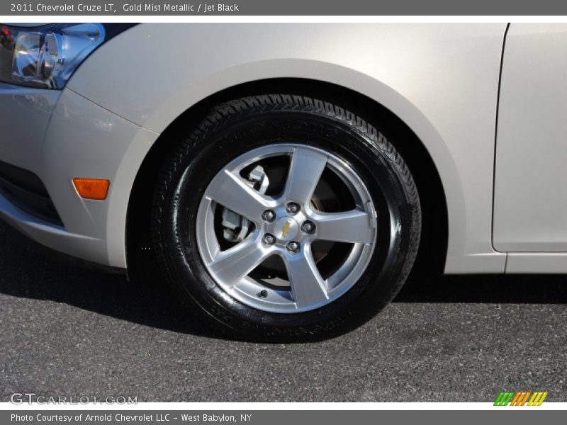 Gold Mist Metallic / Jet Black 2011 Chevrolet Cruze LT