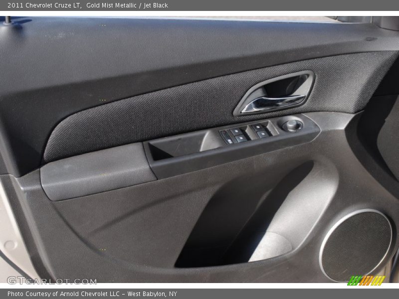 Gold Mist Metallic / Jet Black 2011 Chevrolet Cruze LT