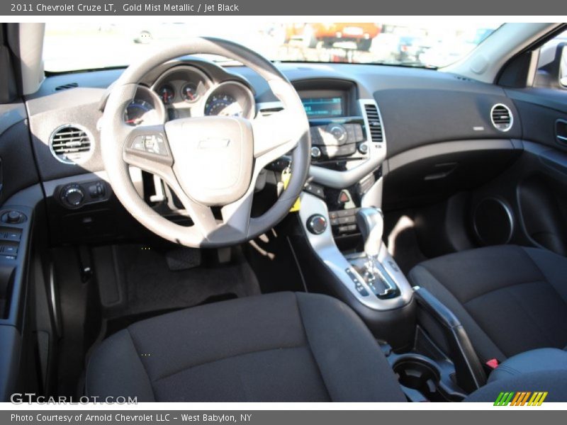 Gold Mist Metallic / Jet Black 2011 Chevrolet Cruze LT