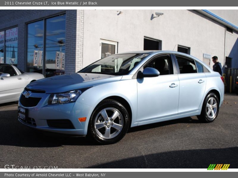 Ice Blue Metallic / Jet Black 2011 Chevrolet Cruze LT