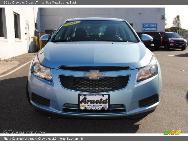 Ice Blue Metallic / Jet Black 2011 Chevrolet Cruze LT